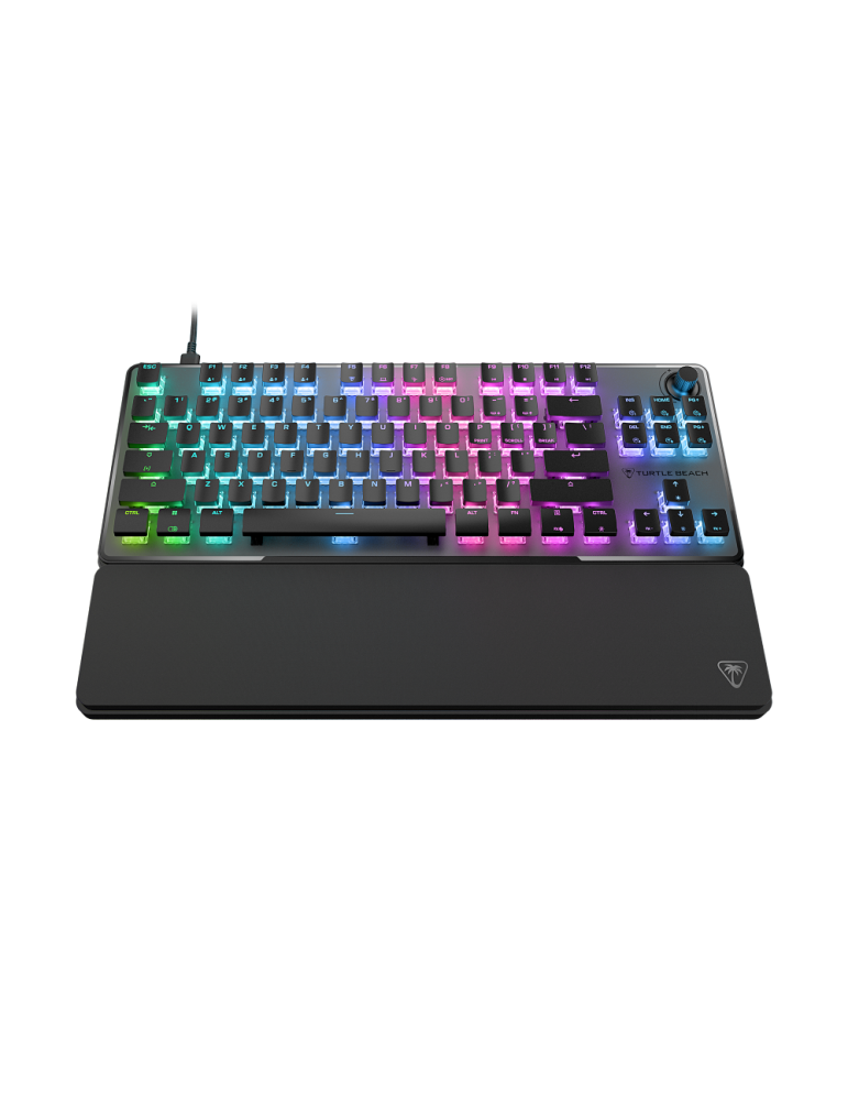Turtlebeach Vulcan II TKL Pro Gaming Tastatur Gaming Tastatur mit linearen Switches, DE Layout, schwarz