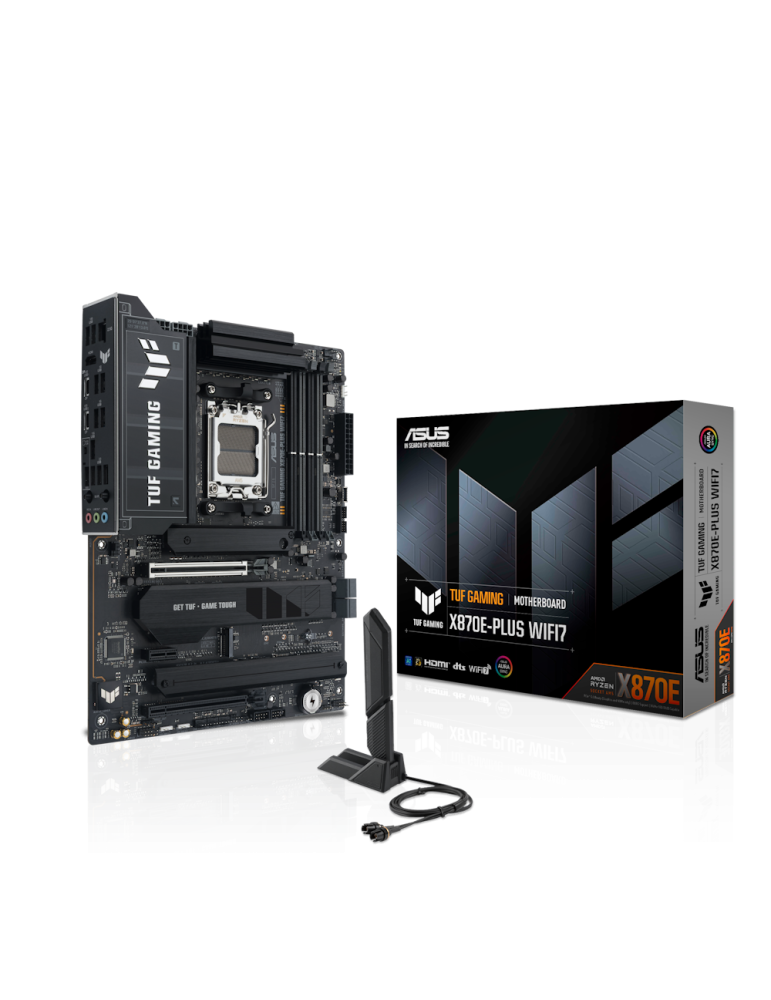 ASUS TUF Gaming X870E-Plus WIFI 7 Mainboard Sockel AM5