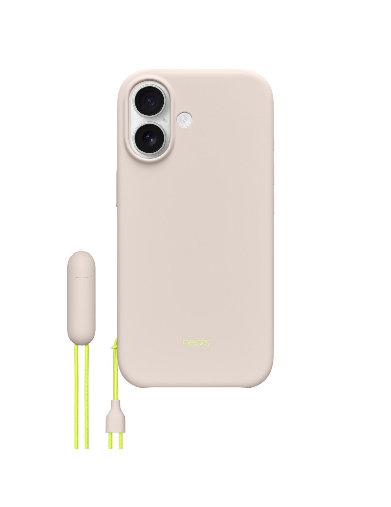 Apple Beats Kickstand Case iPhone 17 mit MagSafe und Kamerasteuerung kalkstein