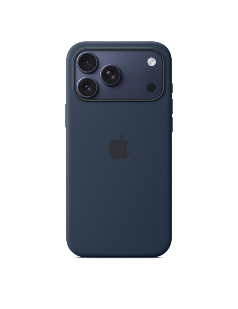 Apple Silikon Case iPhone 17 Pro Max mit MagSafe mitternacht