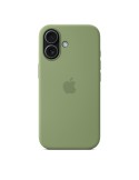 Apple Silikon Case iPhone 17 mit MagSafe hellmoosgrün