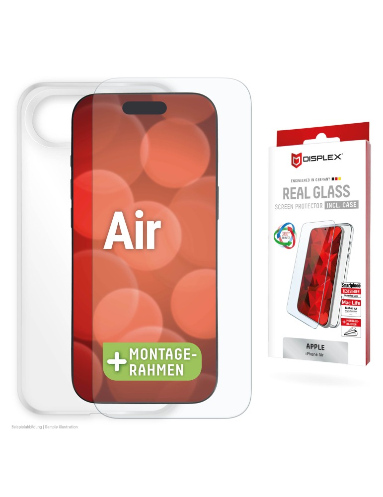 DISPLEX Glas + Schutzhülle für Apple iPhone Air