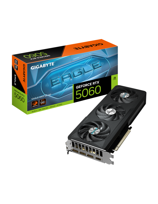 KOMP. GIGABYTE GeForce RTX 5060 Eagle MAX OC 8G - 8GB GDDR7, HDMI, 3x DP