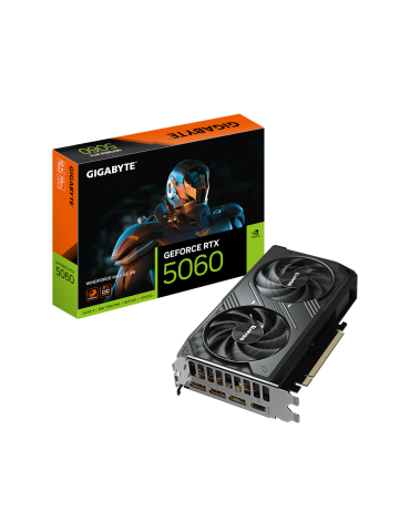 KOMP. GIGABYTE GeForce RTX 5060 Windforce MAX OC 8G - 8GB GDDR7, HDMI, 3x DP
