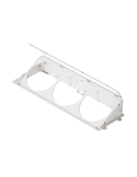 HAVN HS 420 Angled Bottom Fan Bracket weiß