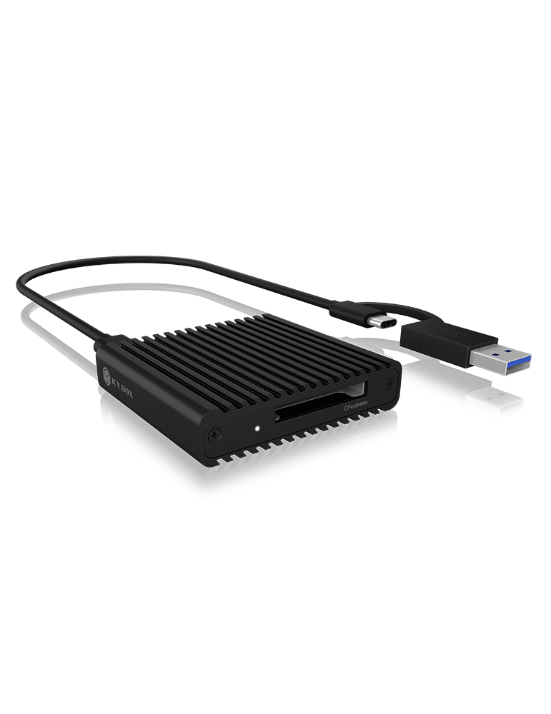 ICY BOX CFexpress™ Typ-B Kartenleser mit USB 3.2 (Gen 2)