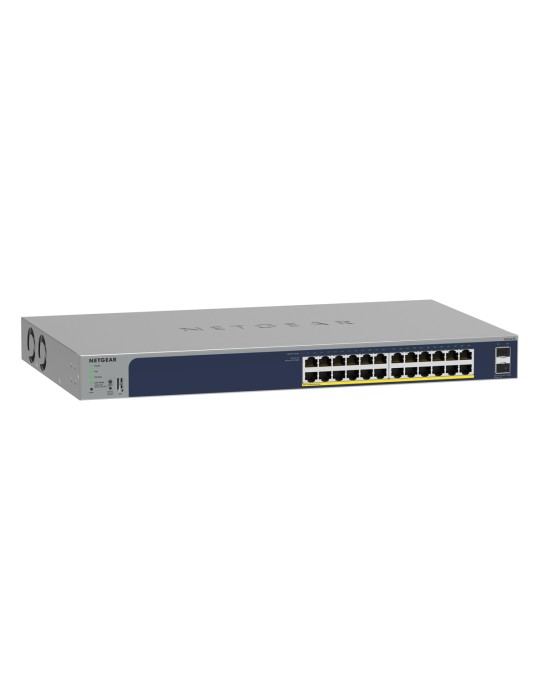 NETGEAR GS724TP Smart Managed Switch 24x Gigabit Ethernet (24x PoE+, max. 190W), 2x 1 Gbit/s SFP