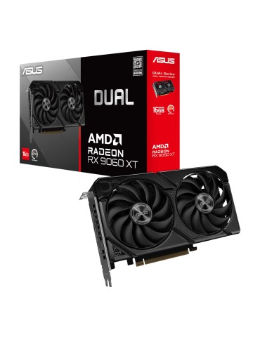 ASUS Dual Radeon RX 9060 XT 16GB Grafikkarte - 16GB GDDR6, HDMI, 2x DP