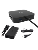 i-tec USB-C HDMI Dual DP Docking Station mit Power Delivery 100 W + i-tec Universal Charger 100 W