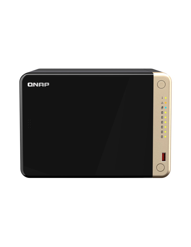 QNAP TS-664-8G NAS 6-Bay 6x HDD/SSD, 1x 2.5G Ethernet, 8GB RAM