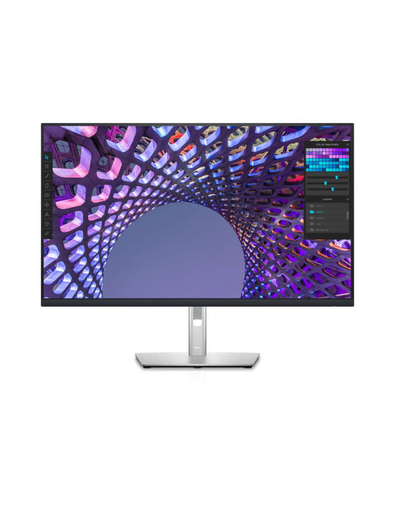 Dell P3223QE 4K-UHD Monitor - IPS, Höhenverstellung, USB-C, LAN