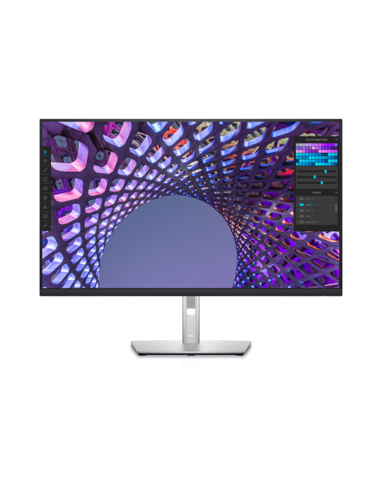 Dell P3223QE 4K-UHD Monitor - IPS, Höhenverstellung, USB-C, LAN