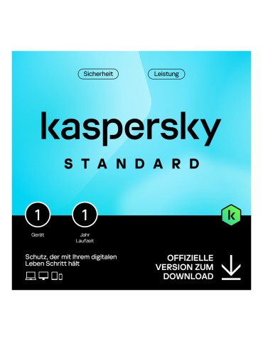 Kaspersky Standard Anti-Virus [1 Gerät - 1 Jahr]