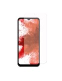 DISPLEX Panzerglas 2D/ Clear (10H) für Samsung A15/A15 5G Eco-Montagerahmen, Tempered Glas, kratzer-resistente Schutzfolie, hüll