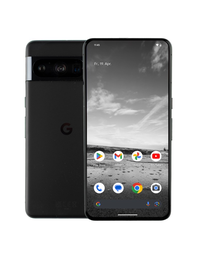 Google Pixel 8 Pro 128GB Obsidian 17cm (6,7") OLED Display, Android 14, 50MP Triple-Kamera