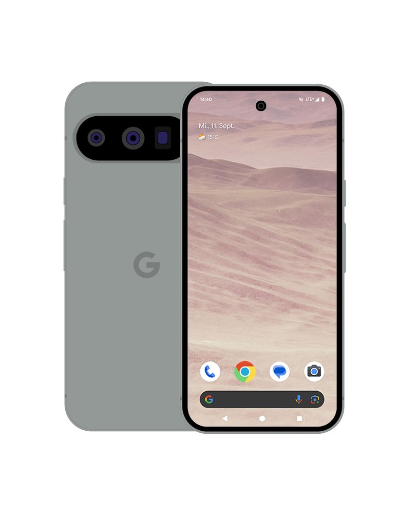 Google Pixel 9 Pro 128GB Hazel 16,1cm (6,3") LTPO-OLED Display, Android 14 / Pixel UI, 50MP Triple-Kamera