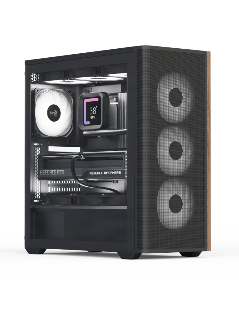 AeroCool D501A V2 Black | PC-Gehäuse