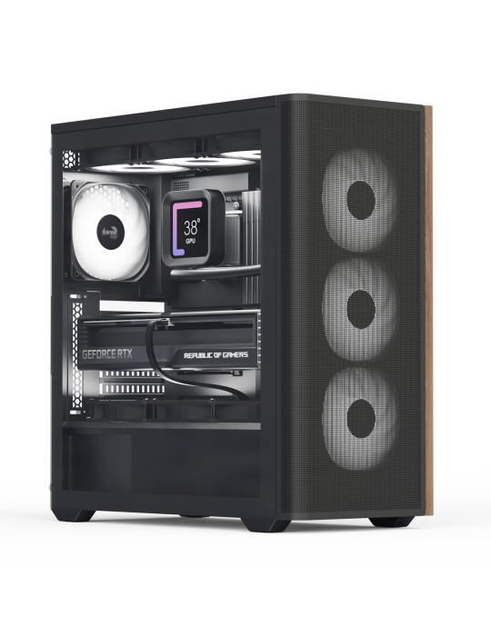 AeroCool D501A V2 Black | PC-Gehäuse