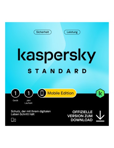 Kaspersky Standard - Mobile Edition [1 Gerät - 1 Jahr]