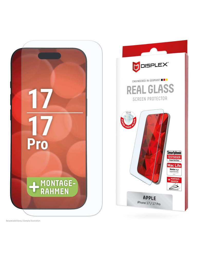 DISPLEX Schutzglas für Apple iPhone 17/17 Pro