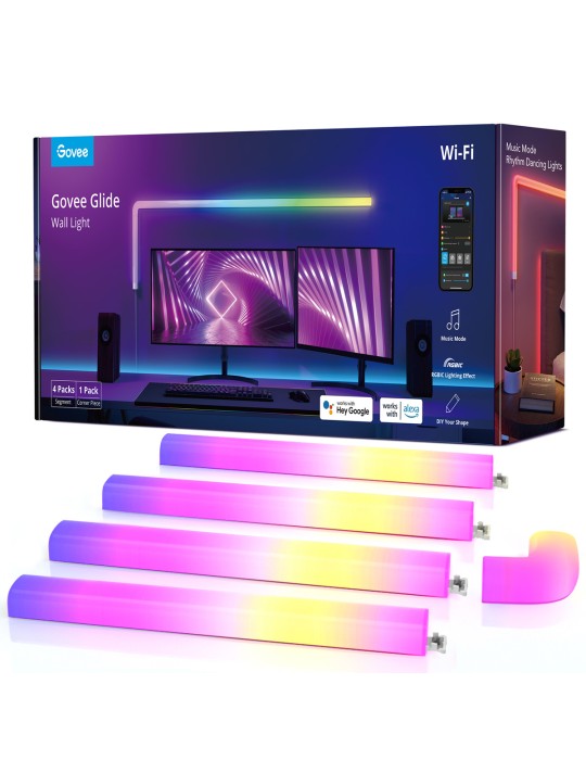 Govee - 3x Glide Wall Light (4+1) Bundle