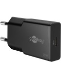 Goobay USB-C™ PD GaN Schnellladegerät Slim (25 W) schwarz