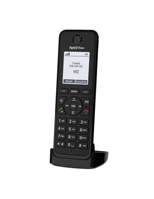 FRITZ!Fon M3 DECT-Telefon Schnurloses Telefon mit Monochrom Display