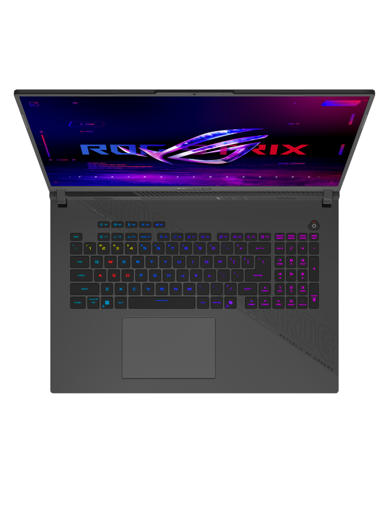 ASUS ROG Strix 18 G814PM-S8021 - 18" WUXGA IPS 144Hz, AMD Ryzen 9-8940HX, 32GB RAM, 1000GB SSD, GeForce RTX 5060, FreeDOS