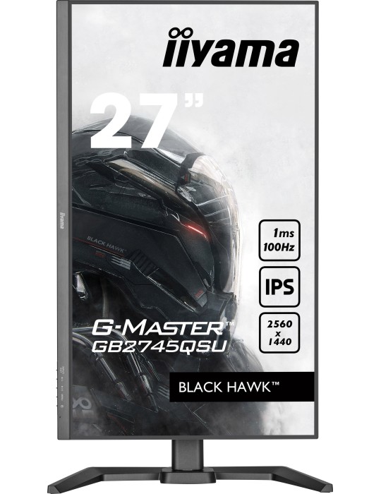 LCD Iiyama G-MASTER GB2745QSU-B2 Gaming Monitor - QHD, 100Hz