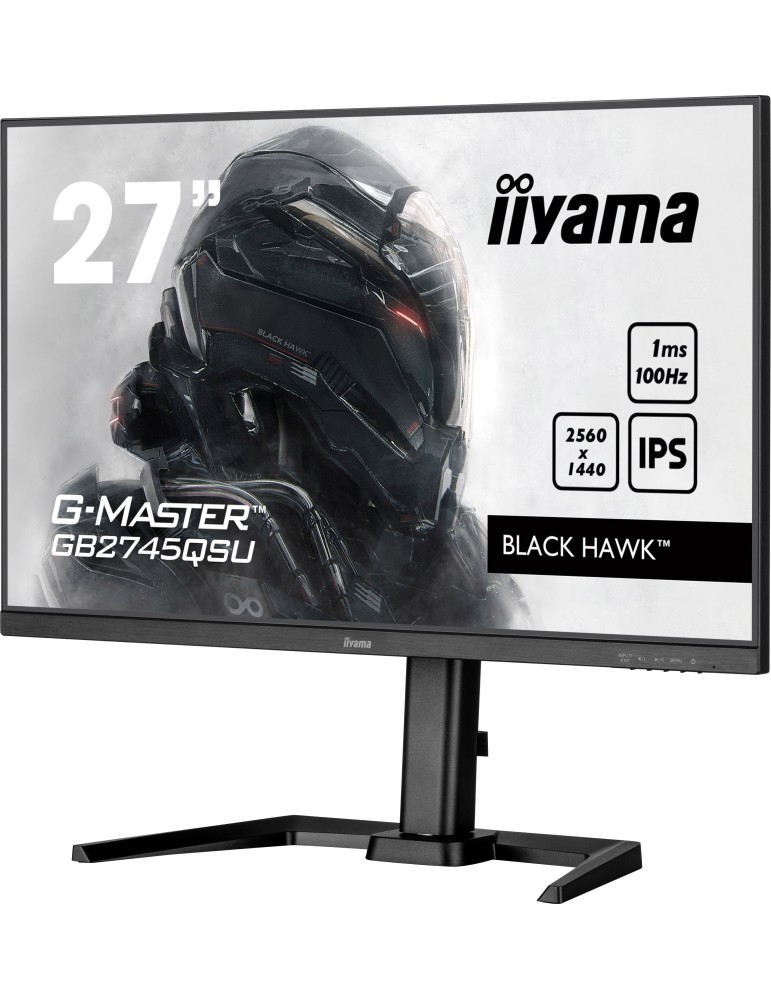 LCD Iiyama G-MASTER GB2745QSU-B2 Gaming Monitor - QHD, 100Hz