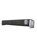 TRUST Asto Soundbar für PC und Notebook, Stereosound ,Verbindung via 3,5mm Klinke, Power via USB