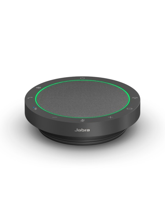 Jabra Speak2 55, Mobile Freisprecheinrichtung, Vollduplex Audio, Bis zu 12 Stunden Akkulaufzeit, Spritzwassergeschützt, 4 Mikrof