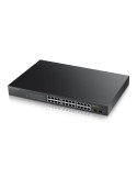 Zyxel GS1900-24HP V2 Smart Managed Switch 24x Gigabit Ethernet (24x PoE+ max. 170 Watt), 2x SFP, Layer 2, Rackmount