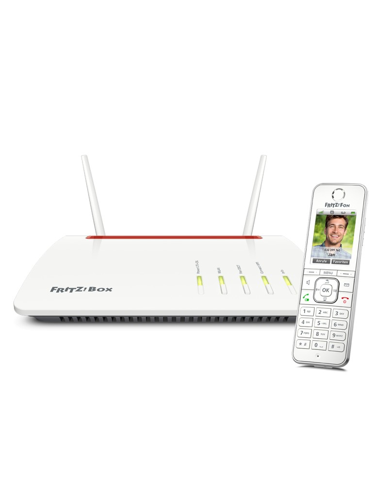 FRITZ!Box 6890 LTE + Fon C6 Weiß Bundle
