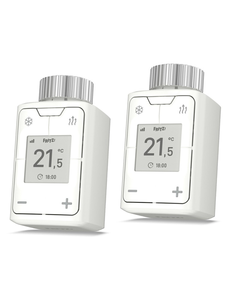 2er Pack AVM FRITZ!DECT 302 [Intelligenter Heizkörperregler]