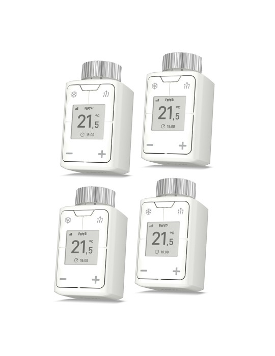 4er Pack AVM FRITZ!DECT 302 [Intelligenter Heizkörperregler]