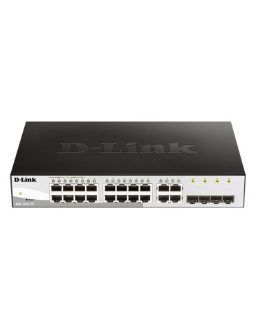 D-Link DGS-1210-16 Smart Managed Switch 16x Gigabit Ethernet, 4x GbE/SFP Combo