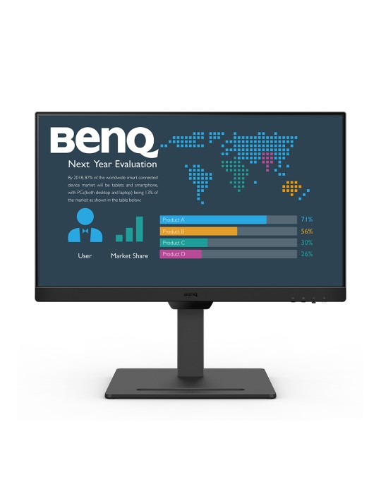 BenQ BL2490T LED Monitor 1920 x 1080 Full HD (1080p) @ 100 Hz - IPS - 250 cd/m² - 1300:1 - 5 ms - 2xHDMI, DisplayPort - Lautspre