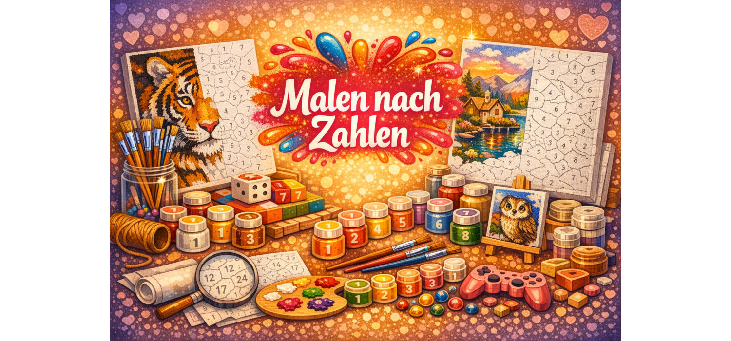 Malen nach Zahlen – Tiermotive & kreative Sets | ShopVola
